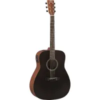 Yamaha FX400 Dreadnought ElektroAkustikgitarre Smoky Black