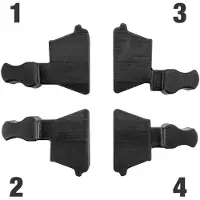 Defender MIDI 5 2D Adapterset Midi