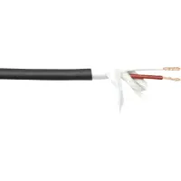 DAP SPK-225 Bühnenlautsprecherkabel 2 x 2,5 mm – 100 m auf Spule – schwarzer Mantel