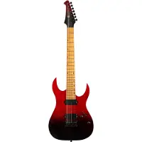 Spira Guitars S-457 TRD Flame Ahorn glänzend Trans Red