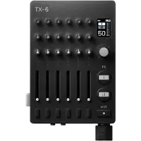 Teenage Engineering TX-6 Ultra-Portable Mixer mit „ Decksaver " schwarz