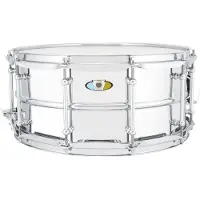 Ludwig Supralite 14 x 65 Perlenstahl Snare Drum