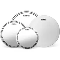 Evans EC2S Clear Rock Pack (10" 12" 16") & 14" HD Dry Snare