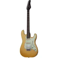 Schecter Nick Johnston Traditional 10. Anniversary HSS Atomic Saffron