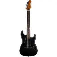 JET Guitars JS-407 7-saitig Palisander Matte Black