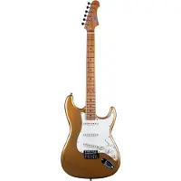 JET Guitars JS-300 Ahorn geröstet Gold