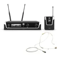 LD Systems U505BPHH Funkmikrofon mit Bodypack und Headset hautfarben