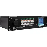 SHOWGEAR PowerCore 32.9p 1x Schuko + 9x PowerPro True 1x Schuko + 9x PowerPro True