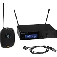 Shure SLXD14+E/85M Drahtloses Mikrofonsystem mit Taschensender und WL185m Ansteckmikrofon