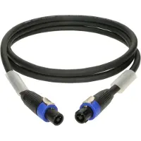 Klotz L44PSPMFF | højttalerkabel, 4x4,0 mm², speakON 4p F/F metalhus, 0,6m