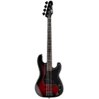 Esp Ltd LTD Surveyor-204DX Red Burst - E-Bass