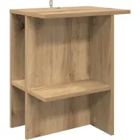 vidaXL Couchtisch 2 stk. Artisan-Eiche 40 x 30 x 49 cm Holzwerkstoff