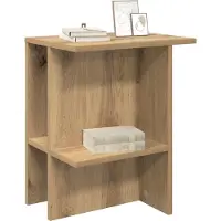 vidaXL Couchtisch 2 stk. Artisan-Eiche 40 x 30 x 49 cm Holzwerkstoff