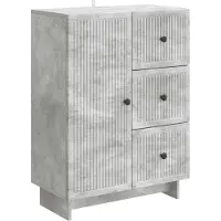 vidaXL Sideboard Betongrau 66 x 34,5 x 90 cm Holzwerkstoff