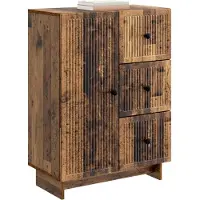 vidaXL Sideboard Altholz 66 x 34,5 x 90 cm Holzwerkstoff