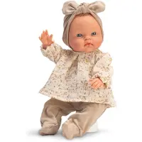 ASI Spanische Baby-Puppe Alex 36 cm lebensecht mit beweglichen Gliedmaßen und Kopf