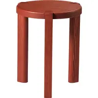 FDB Møbler - D108 Ragnesminde Beistelltisch, Ø 35 cm, carmine red