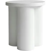 101 Copenhagen - Big Foot Beistelltisch, bone white, hoch