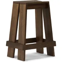 Normann Copenhagen Barhocker, 65 cm, braun gebeizt, Esche