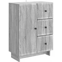 vidaXL Sideboard Graues Sonoma 66 x 34,5 x 90 cm Holzwerkstoff