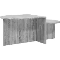 vidaXL Couchtisch Sonoma-Grau 100 x 50 x 40 cm Holzwerkstoff
