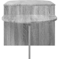vidaXL Couchtisch Sonoma-Grau 100 x 50 x 40 cm Holzwerkstoff