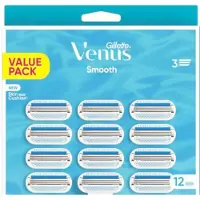 Gillette Venus Smooth, Frauen, Venus, Blau, 12 Stück(e)