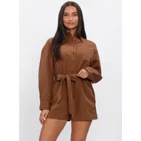 Josh V Damen Jumpsuits Pienna - Bruin - Größe XXL