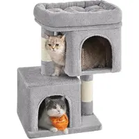 OEM Kratzpfosten für schwere Katzen grau