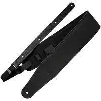 Richter Beavertail Gitarrengurt Bullneck Wild Black - Gitarrengurt