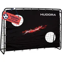 Hudora Fußballtor Trainer mit Torwand, (Motiv Goal)