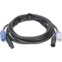 DAP FP20 Hybrid Cable - Power Pro & 3-pin XLR - DMX / Power - 6 m