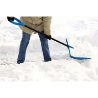 OEM Hybrid-Schneemobil Blauw 46 cm Aluminium-Handgriff