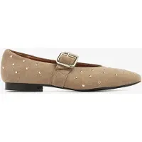 Via vai Ballerina Damen Lou Nina Basket Sand-Schuhgröße 42