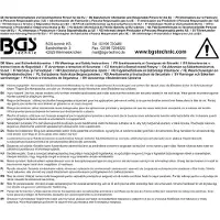 Bgs Kraft-Steckschlüssel-Einsatz Sechskant, tief Antrieb Innenvierkant 25 mm (1") SW 24 mm