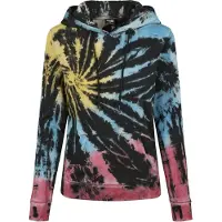 Urban Classics Kapuzenpullover "Damen Ladies Tie Dye Hoody" 1 Stk.
