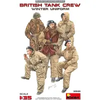 MiniArt Britische Panzer Crew in Winteruniform