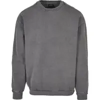 Urban Classics Rundhalspullover "Herren Heavy Terry Garment Dye Crew" 1 Stk.