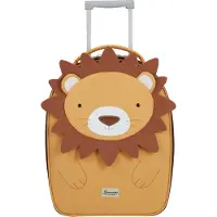 Samsonite Kinderkoffer "Happy Sammies ECO, Lion Lester" 22,5 l 2 Rollen für Kinder, arretierbares und versenkbares Druckknopf-Trolleysystem