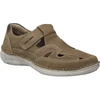 Josef seibel Slipper gelocht gefloch. modisch in beige, Gr. 46