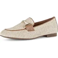 Gabor Damen Loafer 214 - Beige - Größe 37