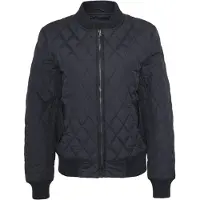 Urban Classics Allwetterjacke "Damen Ladies Diamond Quilt Nylon Jacket" 1 Stk. tlg. ohne Kapuze