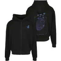 Mister tee Sweatjacke "Herren Grid Head Butterfly Oversize Hoody"
