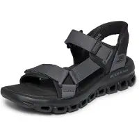 SKECHERS Glide Step Dovah Sandale Schwarz