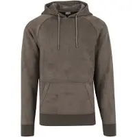 Urban Classics Sweatshirt "Herren Imitation Suede Hoody", 1 Stk.