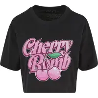 Miss Tee T-Shirt "Damen Cherry Bomb Ladies Short Overized Tee" 1 Stk.