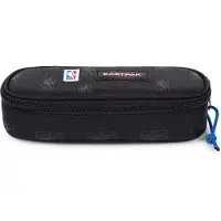 Eastpak Schreibgeräteetui "OVAL SINGLE NBA Patch" Schlampermäppchen, Schulmäppchen mit Logoschriftzug