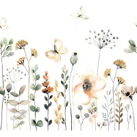 Rasch Vliestapete "Bambino XIX" floral glatt