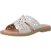 Remonte Pantolette Sommerschuh mit Glitzersteine und Feel Soft-Ausstattung