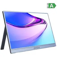 Arzopa A1S, 14,0 Portabler Monitor, 1920x1080, 60Hz, IPS, HDR, mini HDMI + USB-C, silber-grau